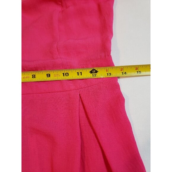 ASOS DESIGN tall double‎ layer cami peg jumpsuit pink size 6T New with tags - Picture 12 of 16